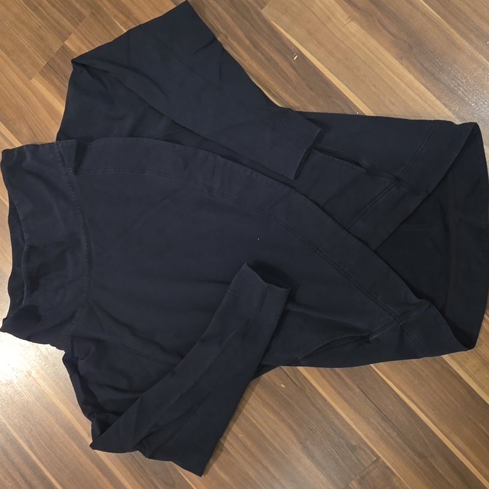 Lululemon Black Knit Oversize Cardigan